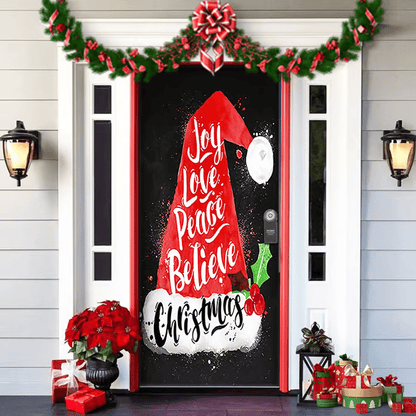 Last day 50% OFF🌟2025 Christmas and Halloween front door decoration
