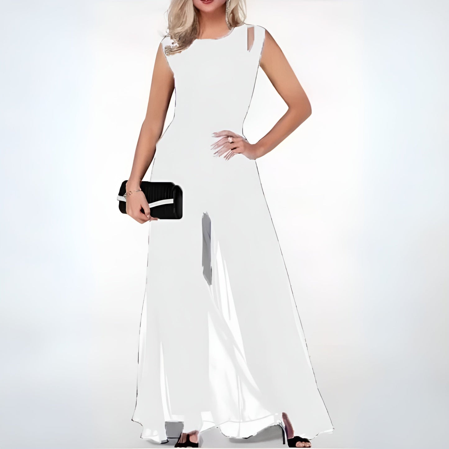 Niki | Women's Elegant Wide-Leg Jumpsuit