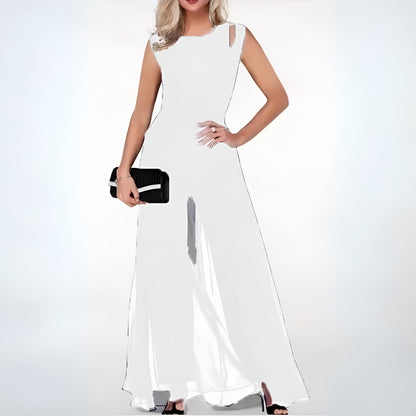 Niki | Women's Elegant Wide-Leg Jumpsuit