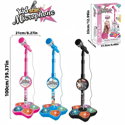 🎤✨All-in-One Kids Karaoke Microphone Toy – Unleash Your Child’s Inner Superstar