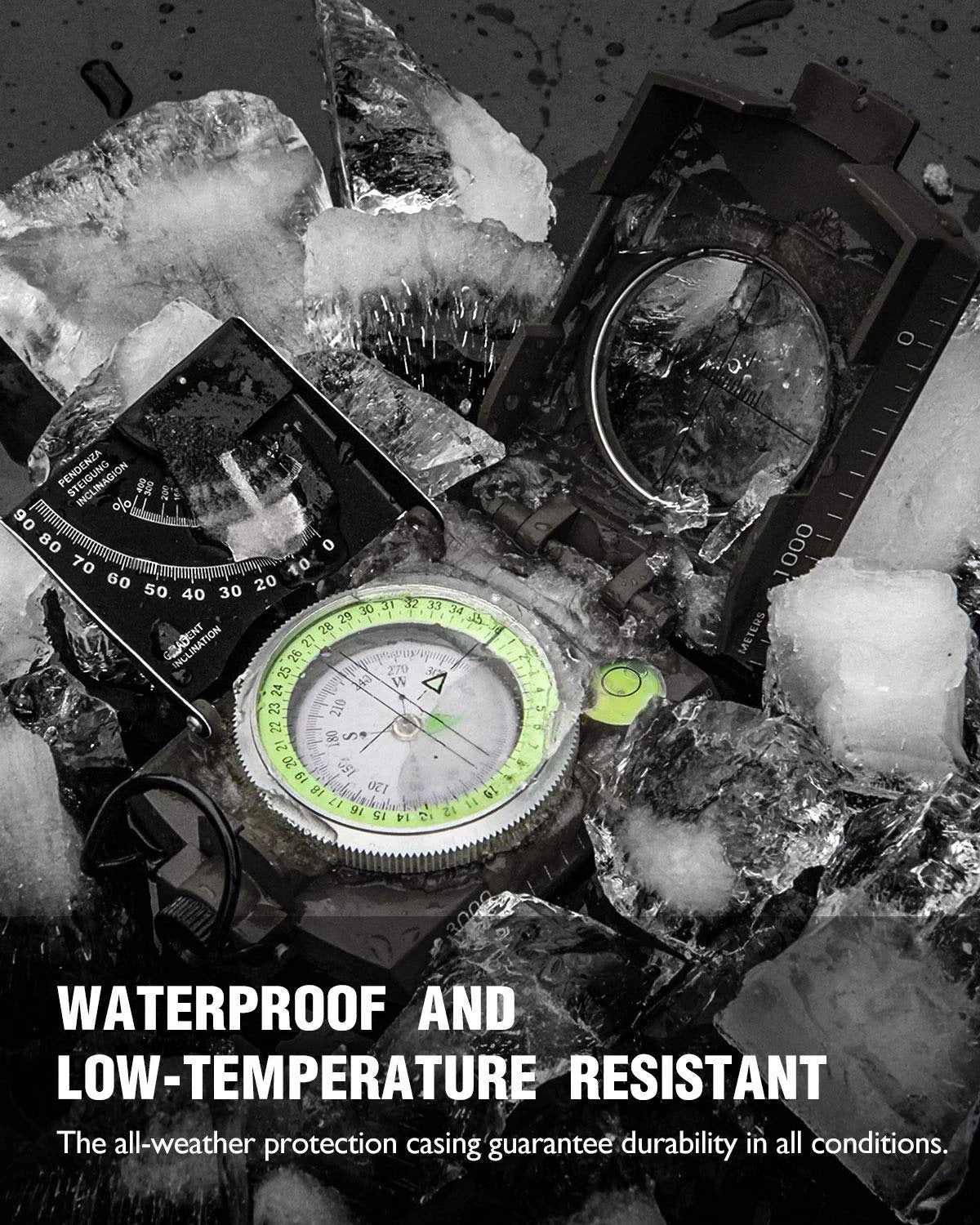 🔥Christmas Hot Sale 49% OFF🎁Multifunctional Military Aiming Navigation Compass Compass