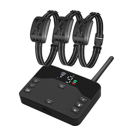 FidoFence Pro Wireless Dog Fence System With Collar, 9–240m