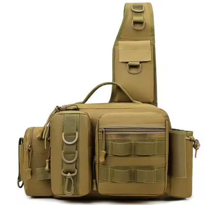 Convertible Fishing Pack with Rod & Drink Holders
