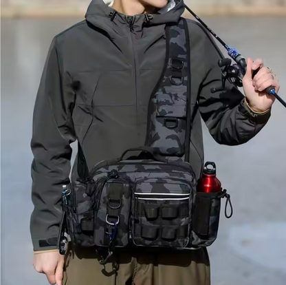 Convertible Fishing Pack with Rod & Drink Holders