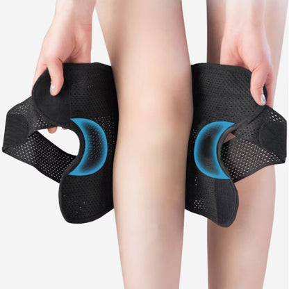 FlexGuard Knee Pads | with Support Compression Springs and Tension Strap - for Stability - Pain Relief and Protection Niki