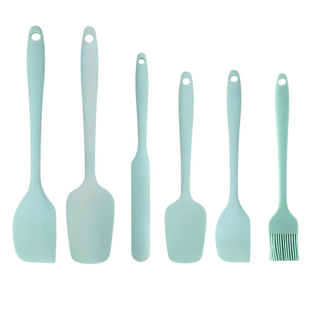 Silicone Utensil Set | 6 Piece Baking & Cooking Tools
