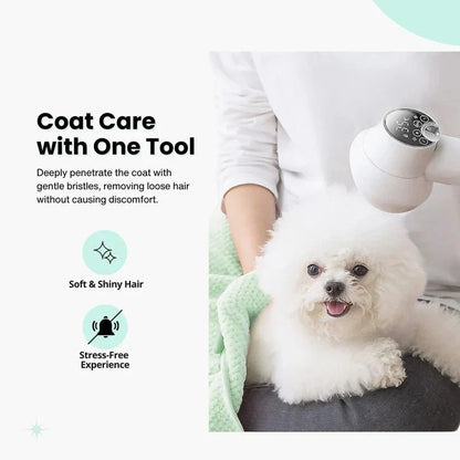 FluffDry • 2-in-1 Dog Hair Dryer & Brush