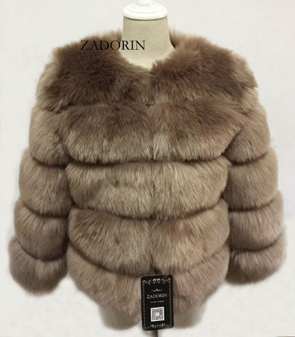 Fluffy Winter Jacket for Women - Stylish and Comfortable