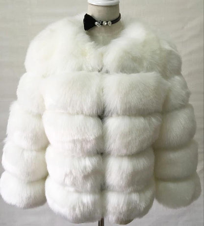 Fluffy Winter Jacket for Women - Stylish and Comfortable