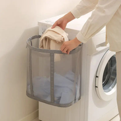 Collapsible Mesh Laundry Hamper