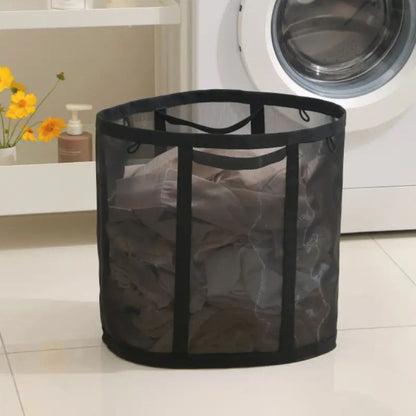 Collapsible Mesh Laundry Hamper