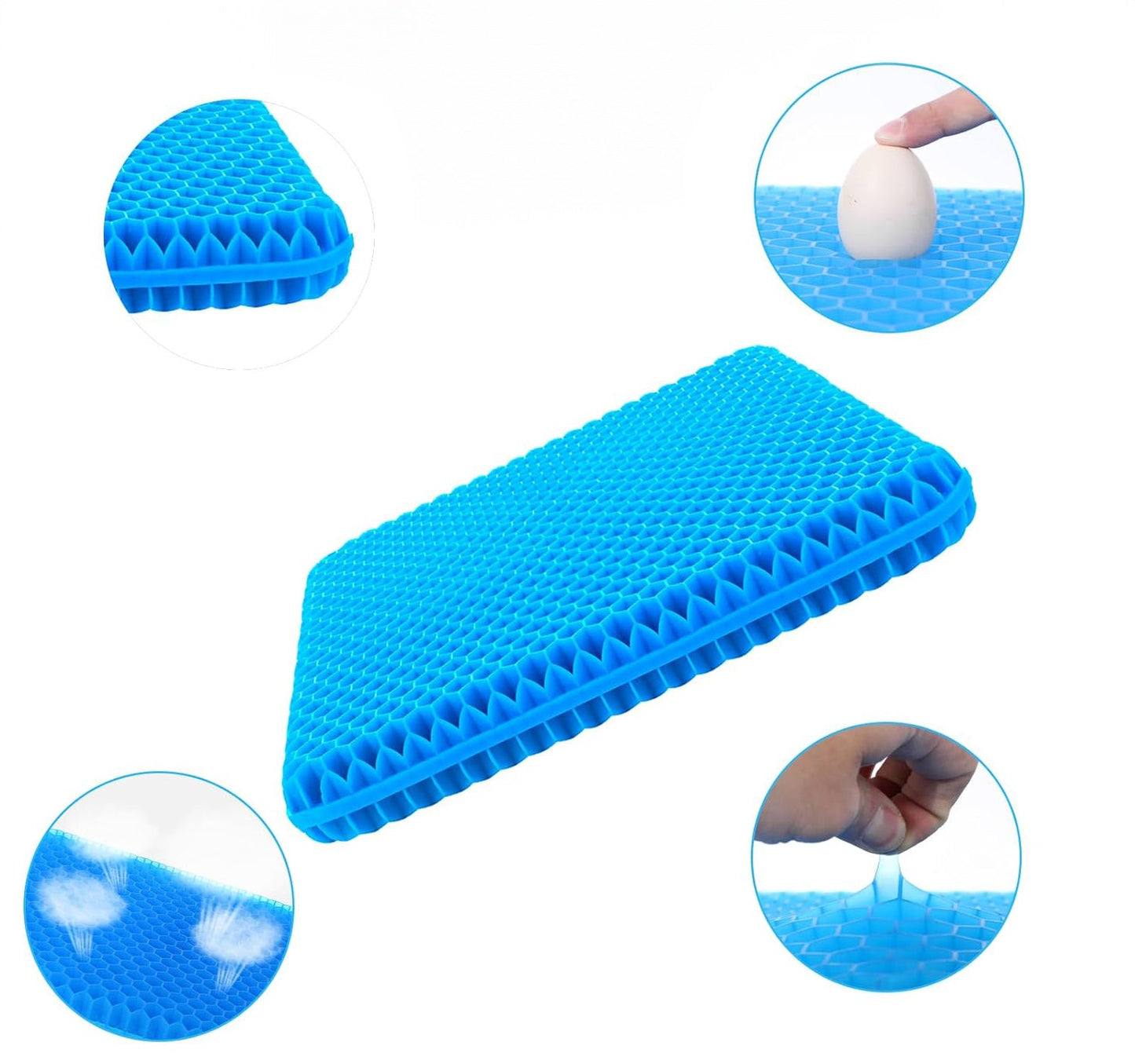 Honeycomb Gel Seat Cushion for Comfort