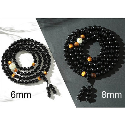 Dragon Charm Luminous Beaded Bracelet
