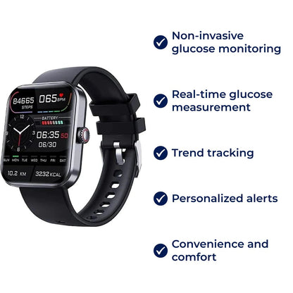 Niki Smartwatch | Continuous Glucose Tracking & Alerts