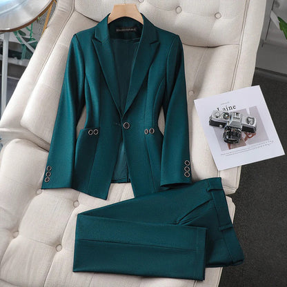 Grace - Women's Blazer and Pants Set