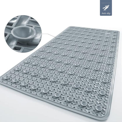 Secure grip bathtub mat: non-slip and washable