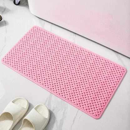 Secure grip bathtub mat: non-slip and washable