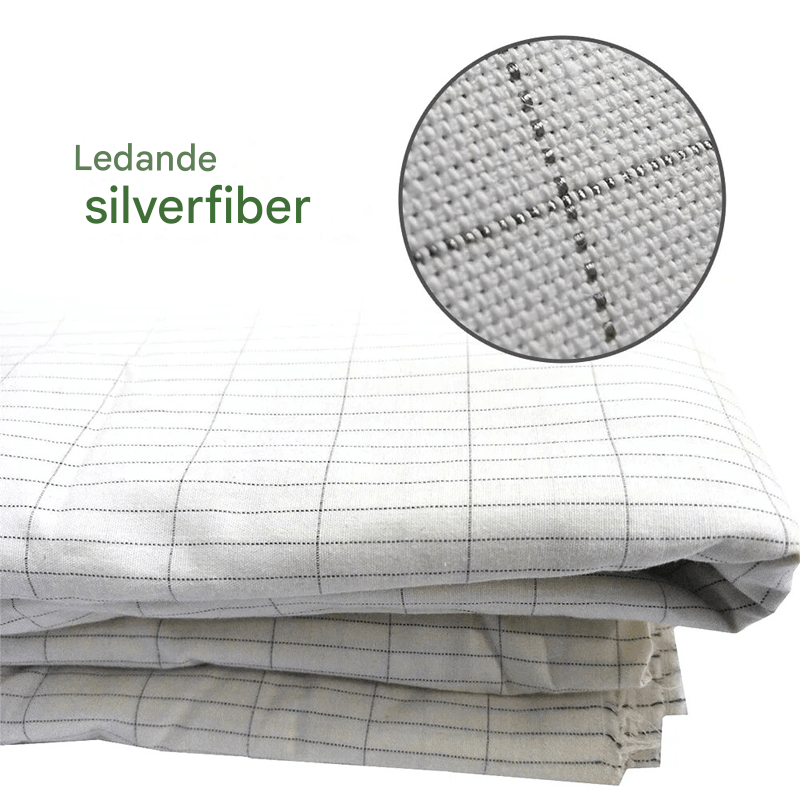 Silver Thread Grounding Sheet for Restful Sleep & Wellness