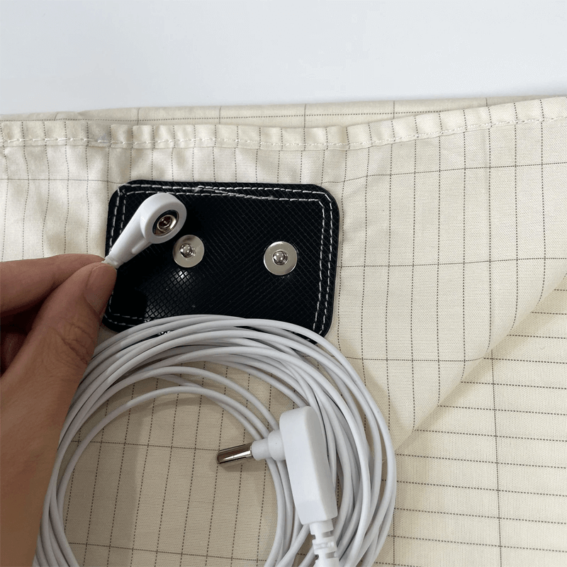 Silver Thread Grounding Sheet for Restful Sleep & Wellness
