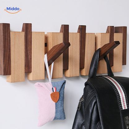 Wooden Piano Style Wall Hook | Handmade Organizer