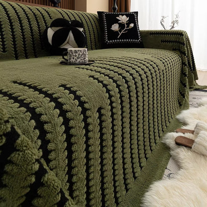 Tufted Sofa Cover - Soft Plush Comfort