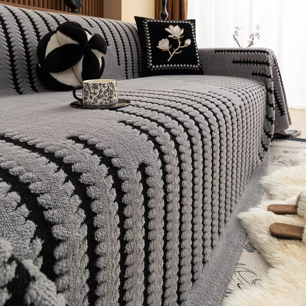 Tufted Sofa Cover - Soft Plush Comfort