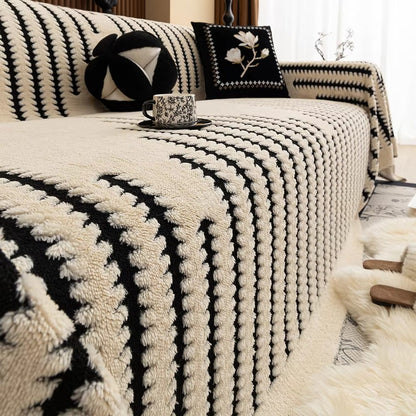 Tufted Sofa Cover - Soft Plush Comfort