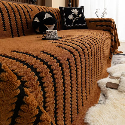 Tufted Sofa Cover - Soft Plush Comfort
