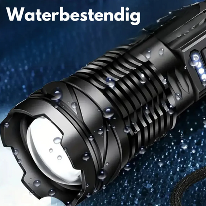 5000 Lumen Powerful Tactical Flashlight with USB