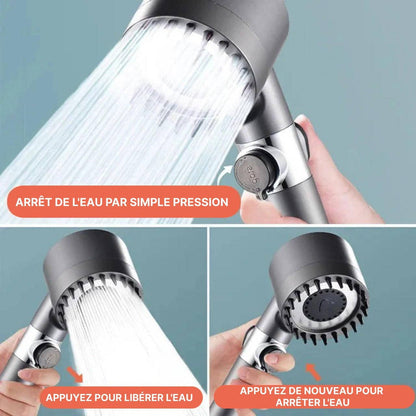 High Pressure Economic Shower Head 4 In 1