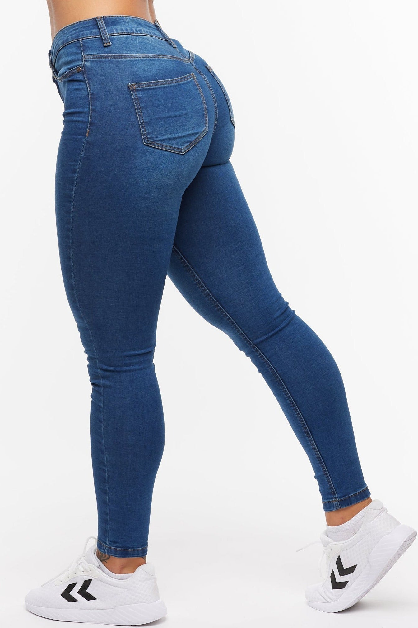 Women's Skinny Fit High-Waisted Denim