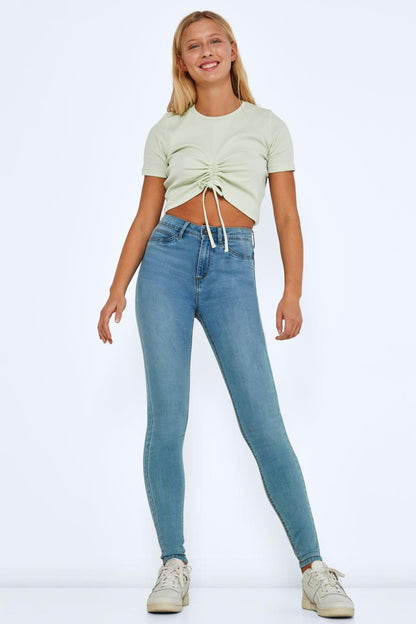 Women's Skinny Fit High-Waisted Denim