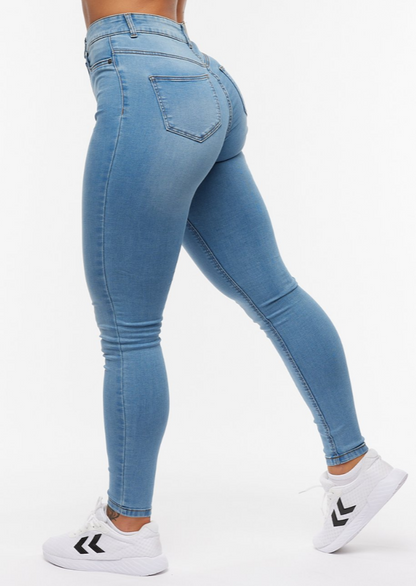 Women's Skinny Fit High-Waisted Denim
