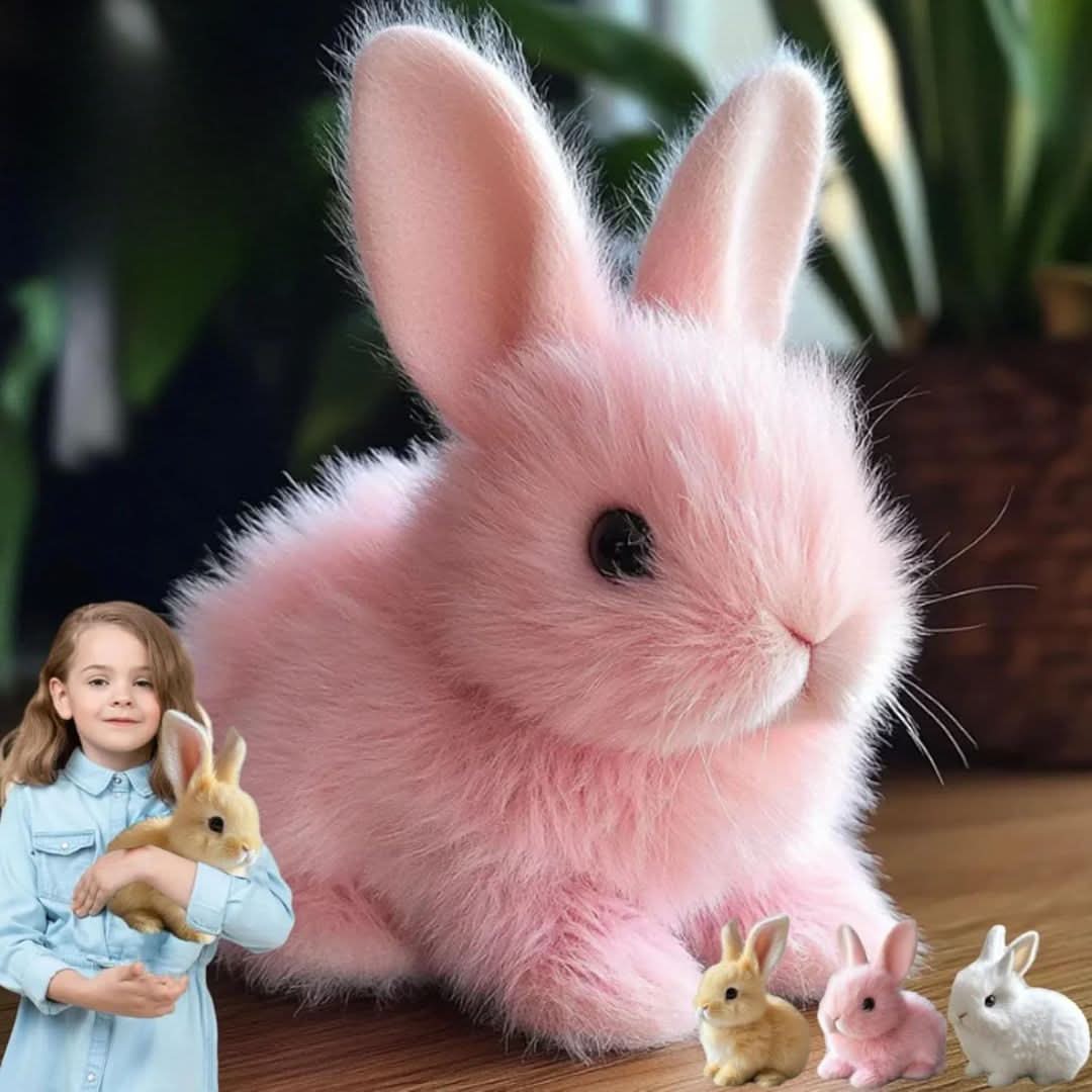 HoppiLoom Interactive Bunny – Plush Jumping Toy for Kids