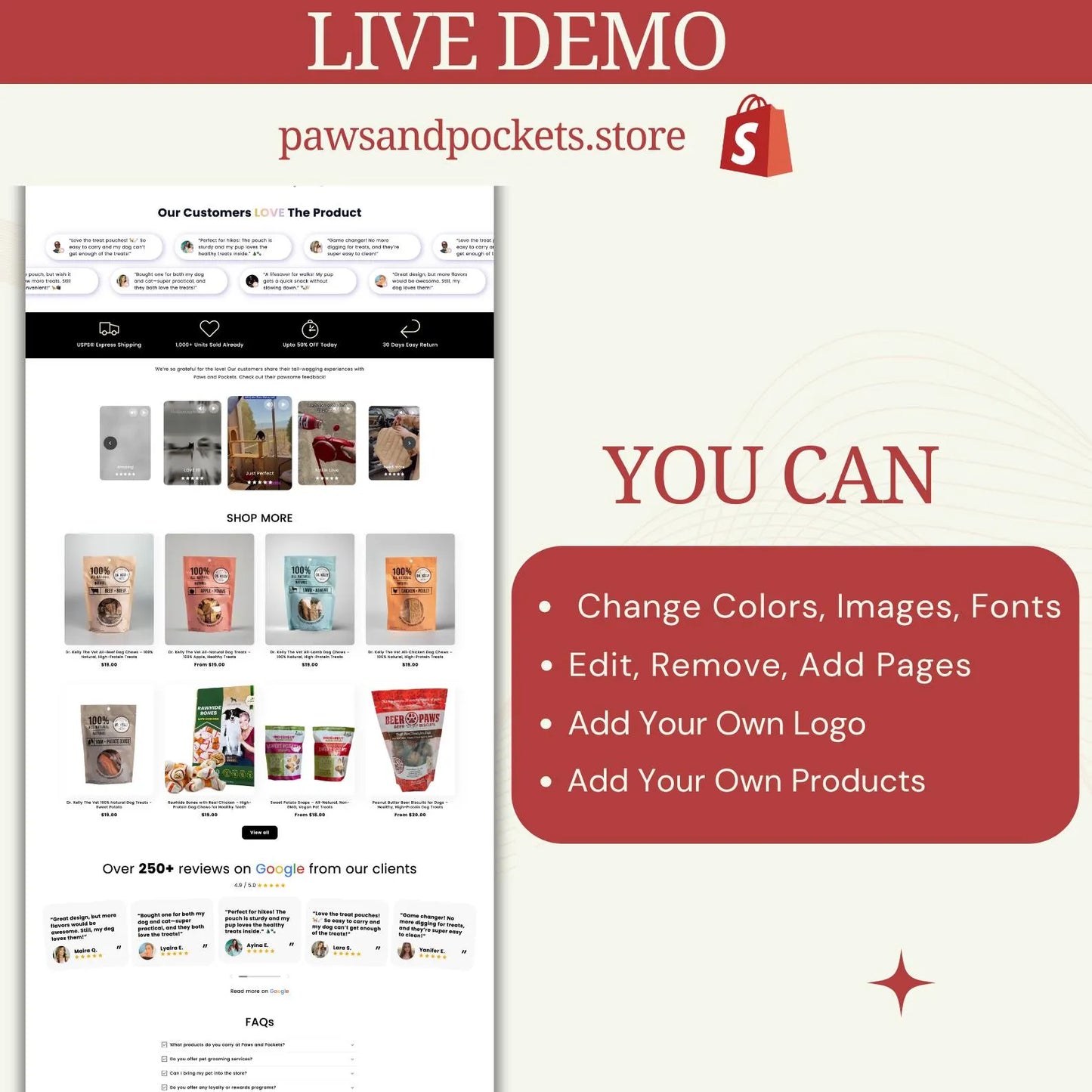 PawPal Pet Store Shopify Theme | OS 2.0 Template