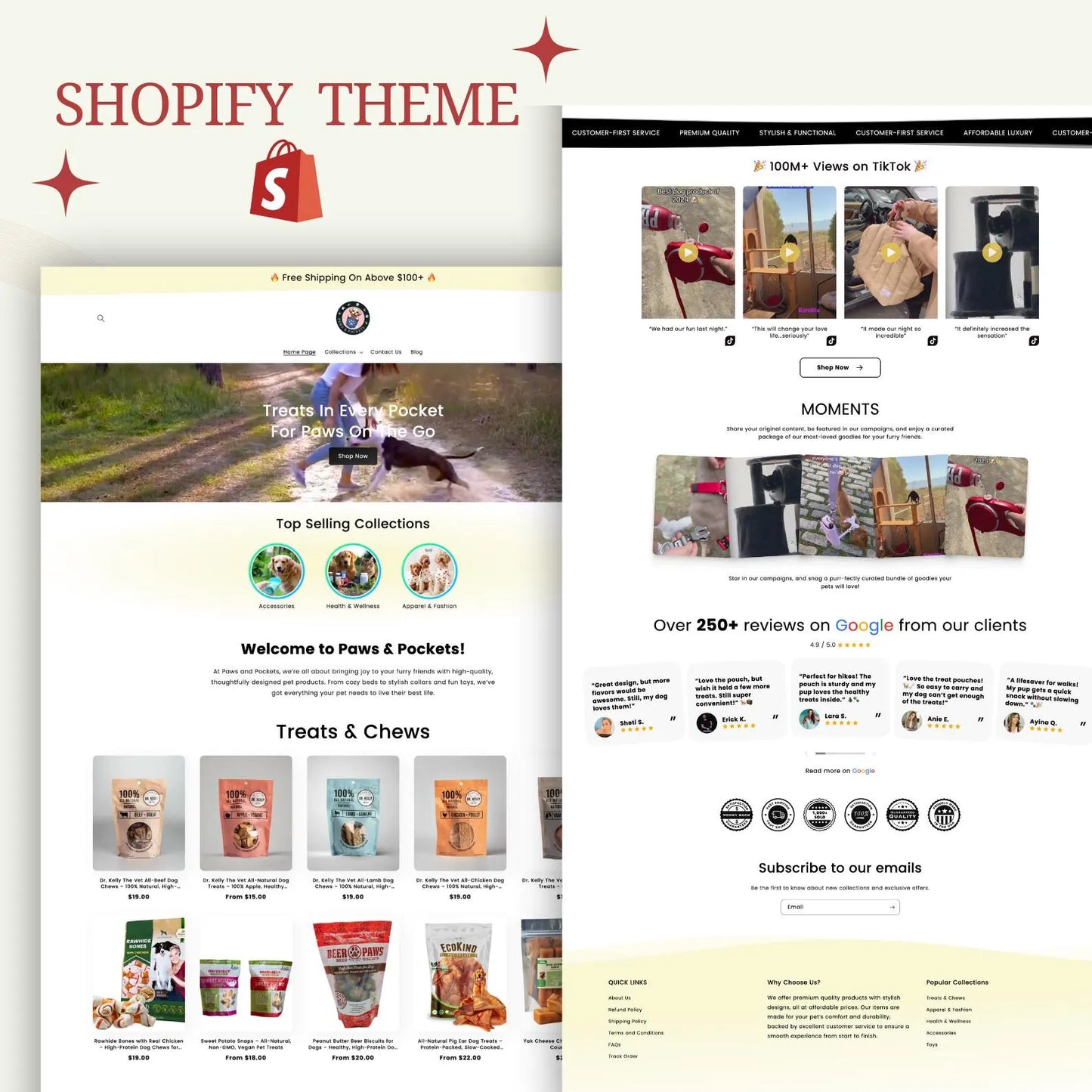 PawPal Pet Store Shopify Theme | OS 2.0 Template