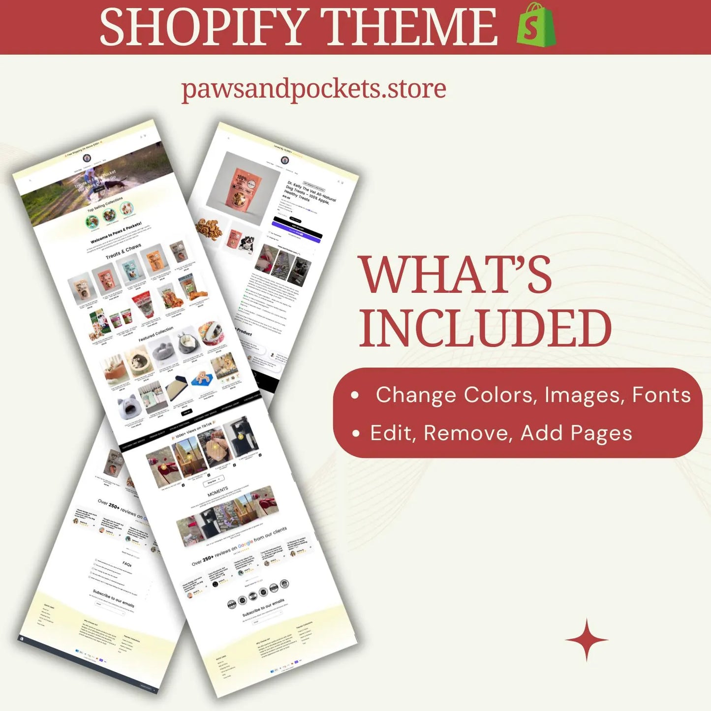 PawPal Pet Store Shopify Theme | OS 2.0 Template