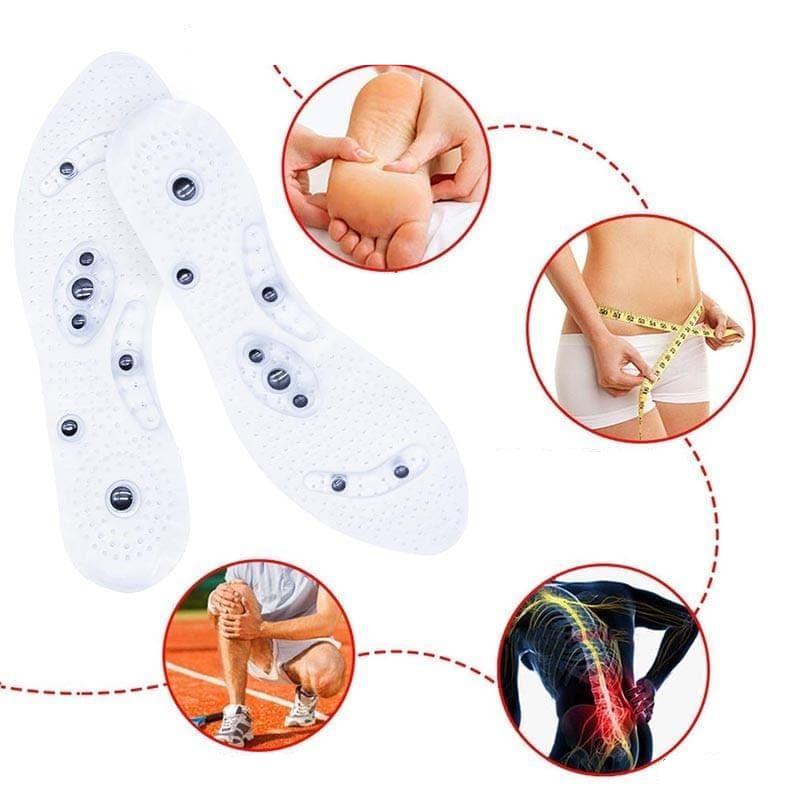 Insoles for Weight Loss | Stimulates circulation and promotes weight loss through magnetic foot massage. Suitable for men's and women's sizes.
