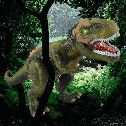 Jurassic Rover Remote Dino Toy with Walking and Roaring