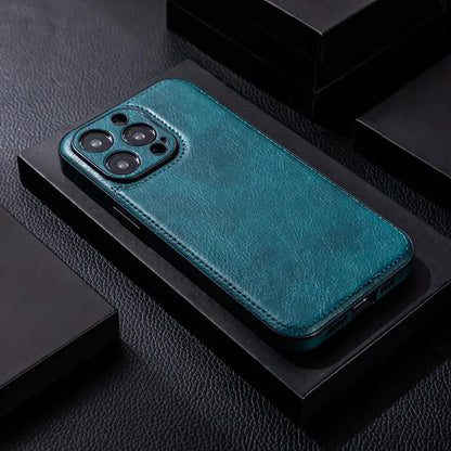 Premium Leather iPhone Protective Case