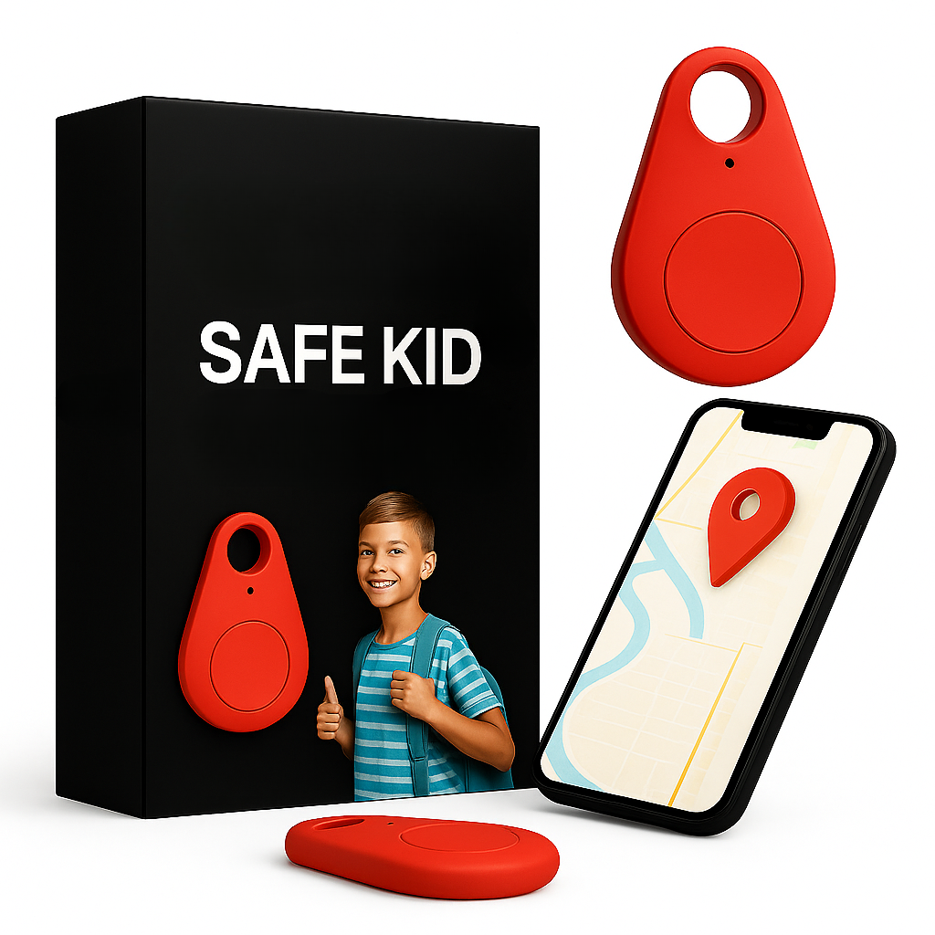 KidiSafe | Waterproof Child GPS Tracker Live Location & SOS