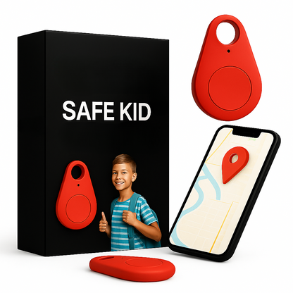 KidiSafe | Waterproof Child GPS Tracker Live Location & SOS