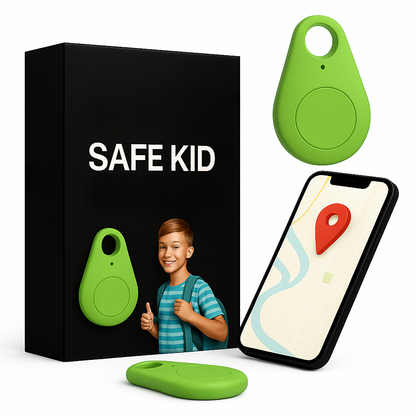 KidiSafe | Waterproof Child GPS Tracker Live Location & SOS