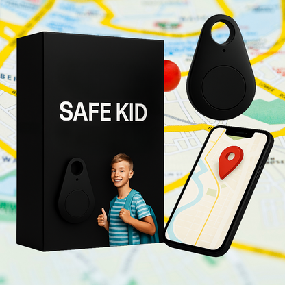 KidiSafe | Waterproof Child GPS Tracker Live Location & SOS