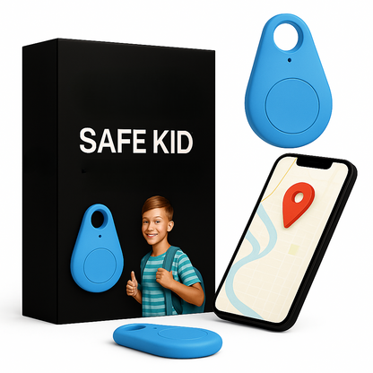 KidiSafe | Waterproof Child GPS Tracker Live Location & SOS