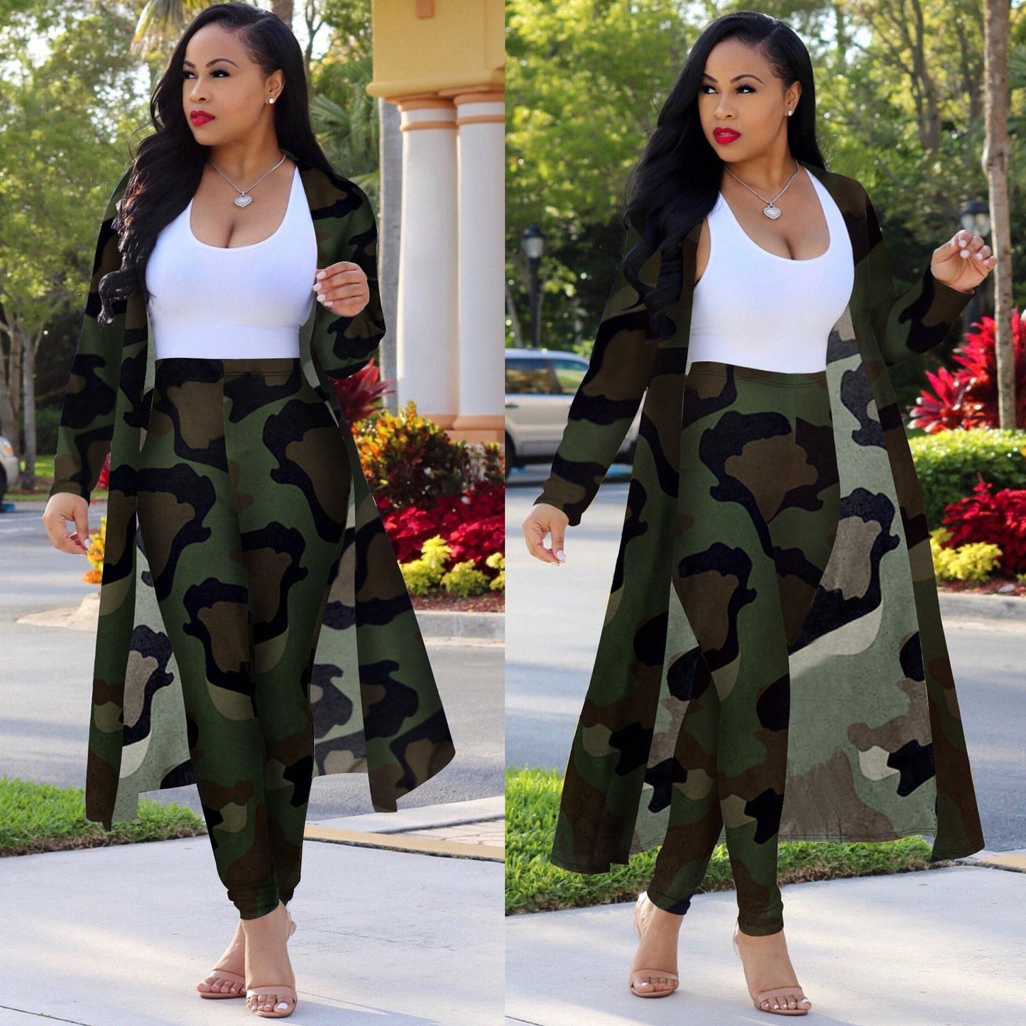 Kimono Vest Set