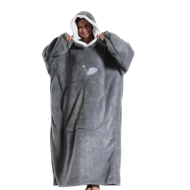 KUSCHELHOOD – Oversized Fleece Hoodie for Ultimate Comfort