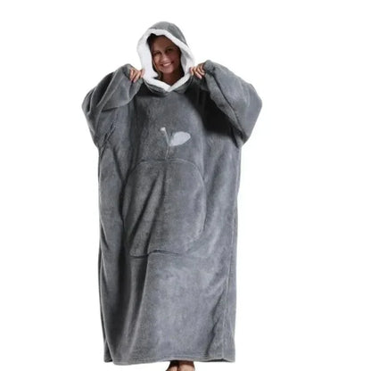 KUSCHELHOOD – Oversized Fleece Hoodie for Ultimate Comfort