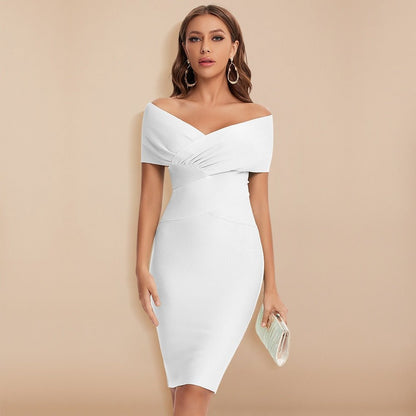 Niki | Women's Elegant V-Neck Bodycon Dress