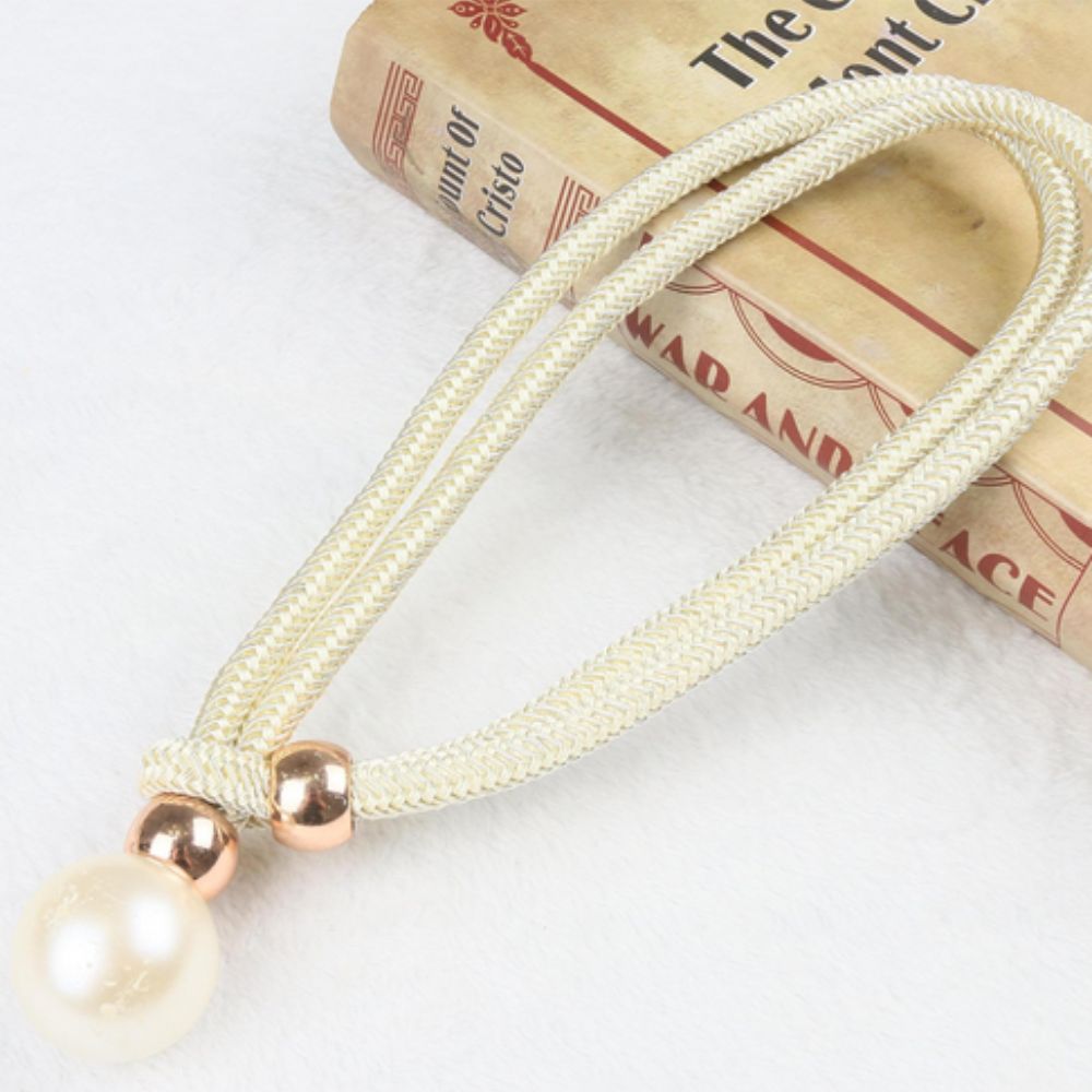 Pearl Accent Curtain Tie Backs | 2 Pc Set